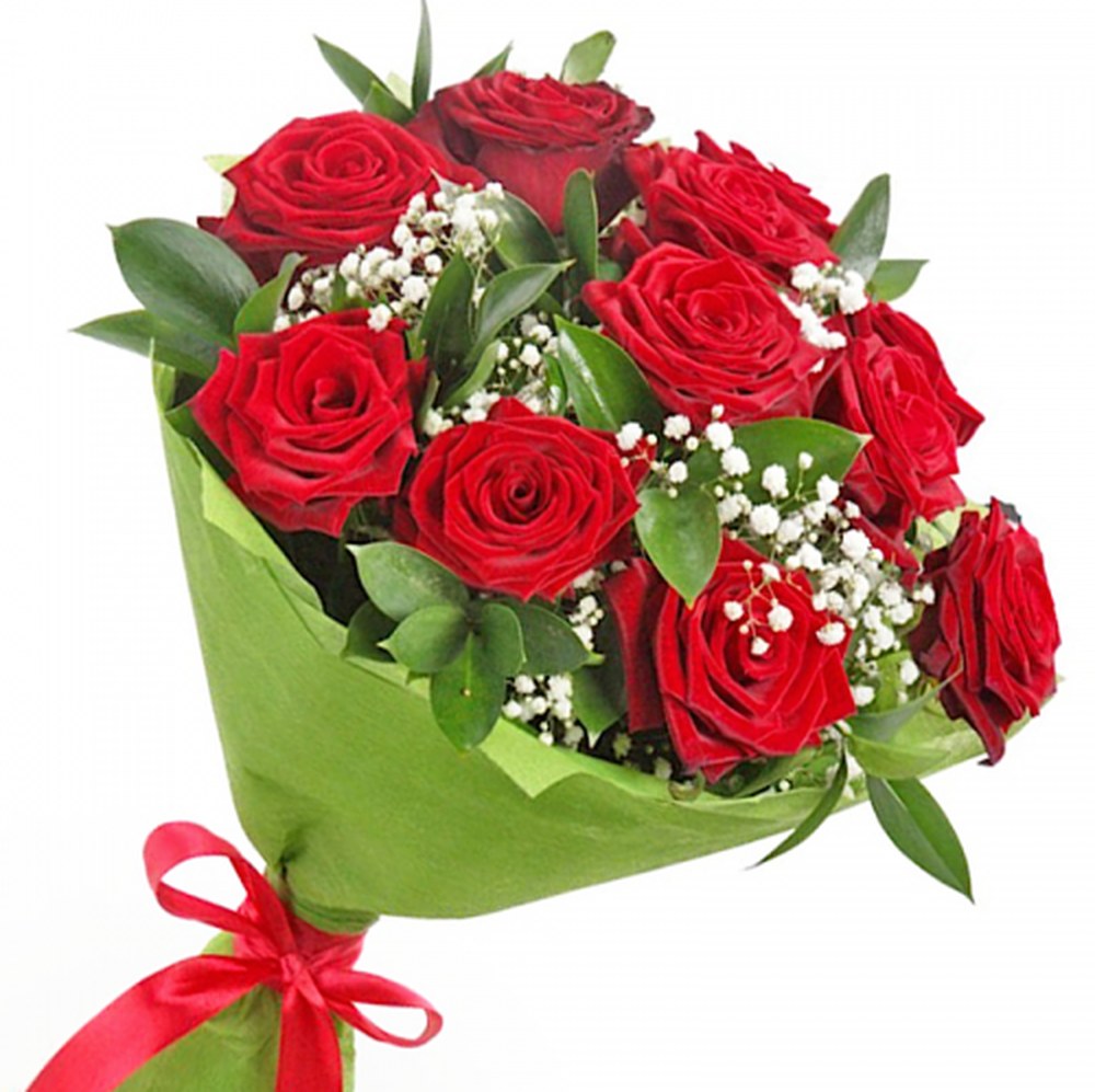 11 червоних троянд "Ніжне визнання"