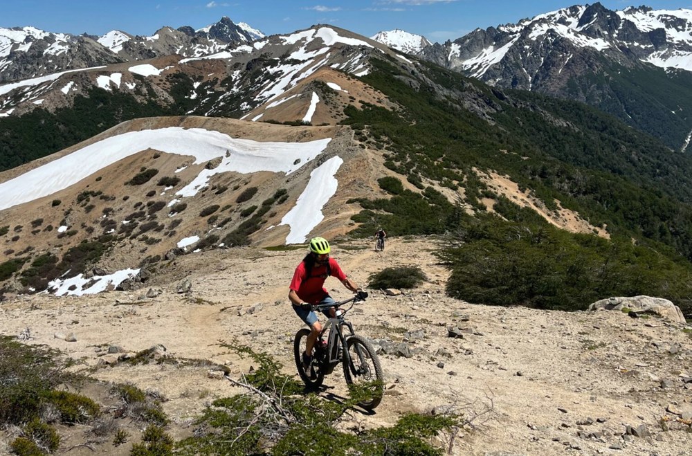 велосипед в горах