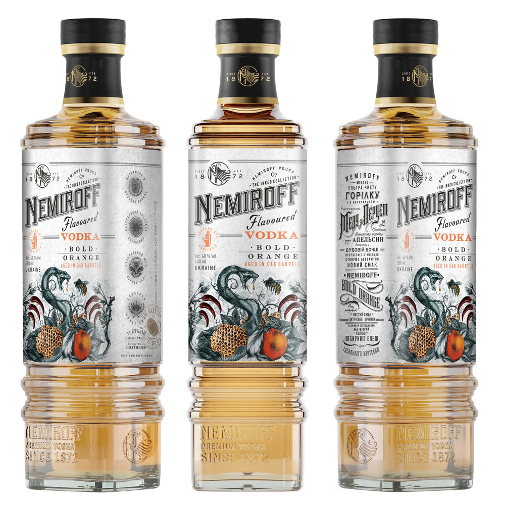 Nemiroff Bold Orange: новий погляд на преміальну цитрусову горілку